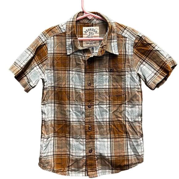 Bundle of 5 Plaid Shirts for Kids Sz 6 to 9 years old Brand varies - Picture 4 of 16